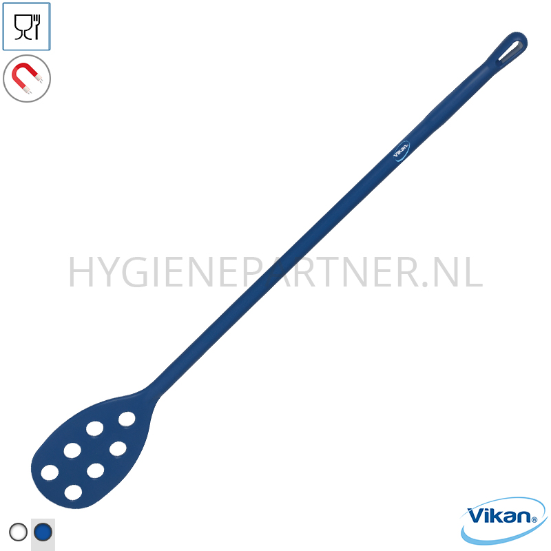 VK261002-50 Vikan 70125 roerspatel met gaten polypropeen 1200 mm wit