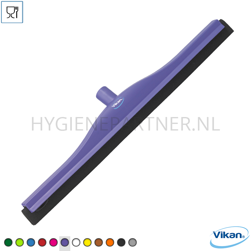 VK291006-48 Vikan 77548 vloertrekker met vervangbaar rubber 600 mm paars