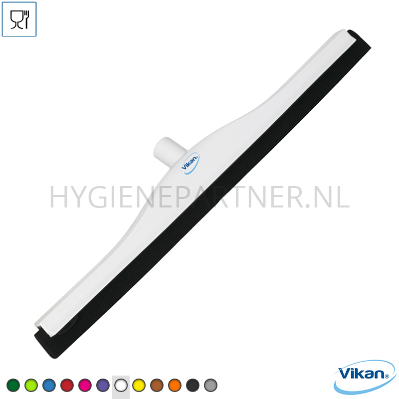 VK291006-50 Vikan 77545 vloertrekker met vervangbaar rubber 600 mm wit
