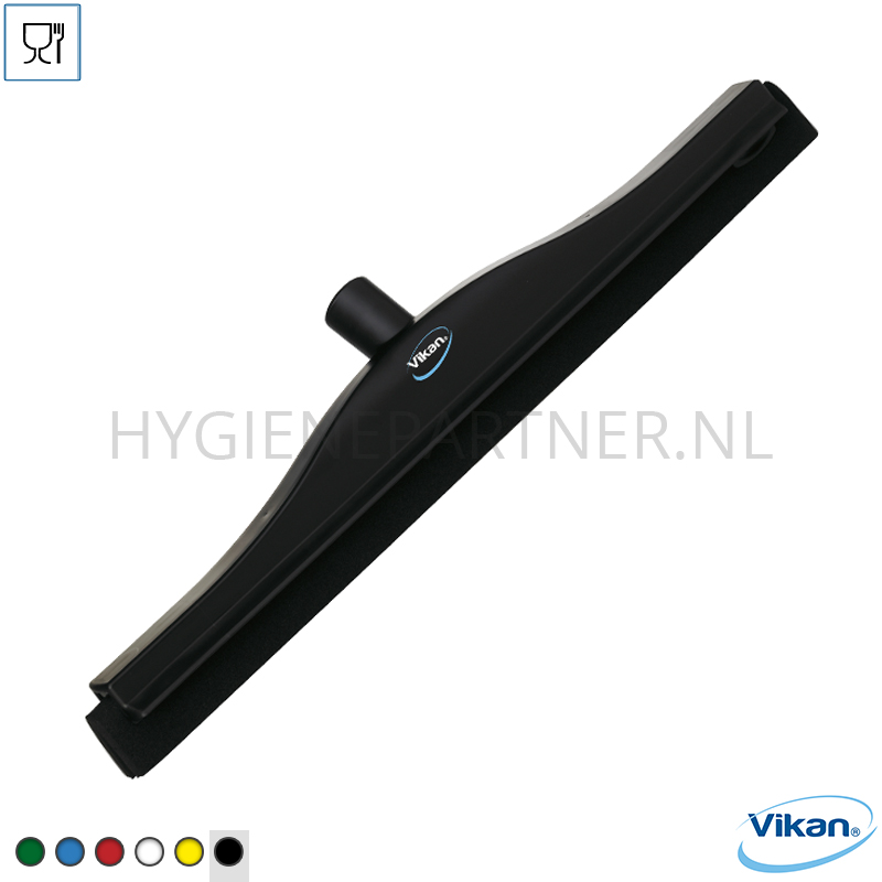 VK291007-90 Vikan 77539 vloertrekker met vervangbaar rubber 500 mm zwart