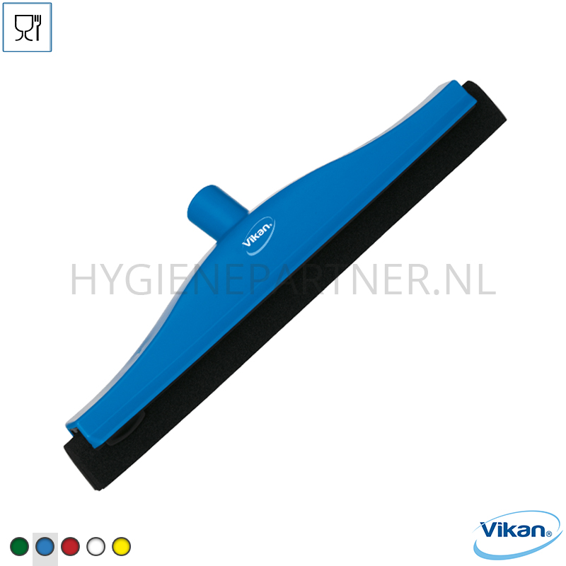 VK291008-30 Vikan 77523 Vloertrekker met vervangbaar rubber 400 mm blauw