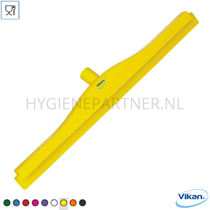 VK291009-60 Vikan 77146 vloertrekker met vervangbaar rubber 605 mm geel