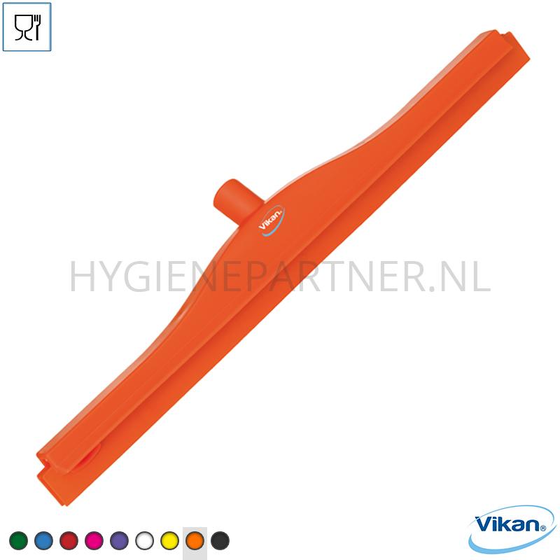 VK291009-70 Vikan 77147 vloertrekker met vervangbaar rubber 605 mm oranje