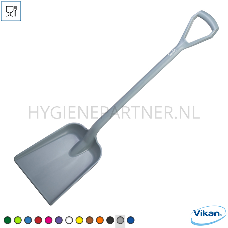 VK401003-95 Vikan 562588 schop D-grip 1040 mm grijs