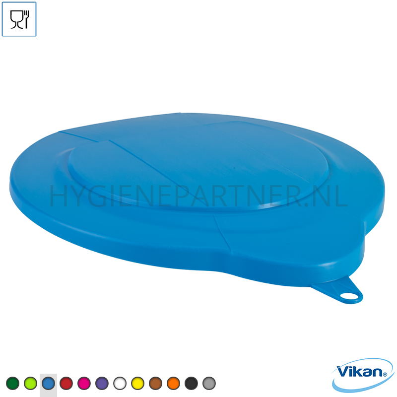 VK501002-30 Vikan 56873 deksel voor emmer met 12 liter inhoud blauw