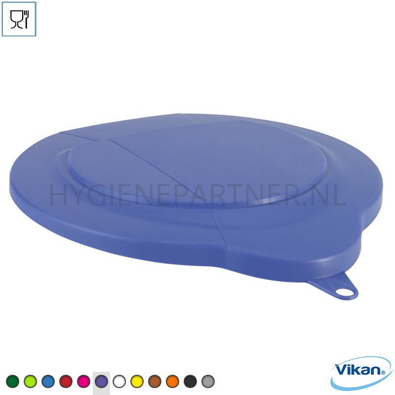 VK501002-48 Vikan 56878 deksel voor emmer met 12 liter inhoud paars