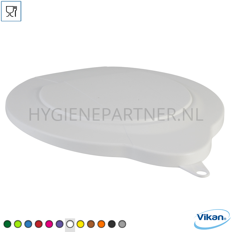 VK501002-50 Vikan 56875 deksel voor emmer met 12 liter inhoud wit