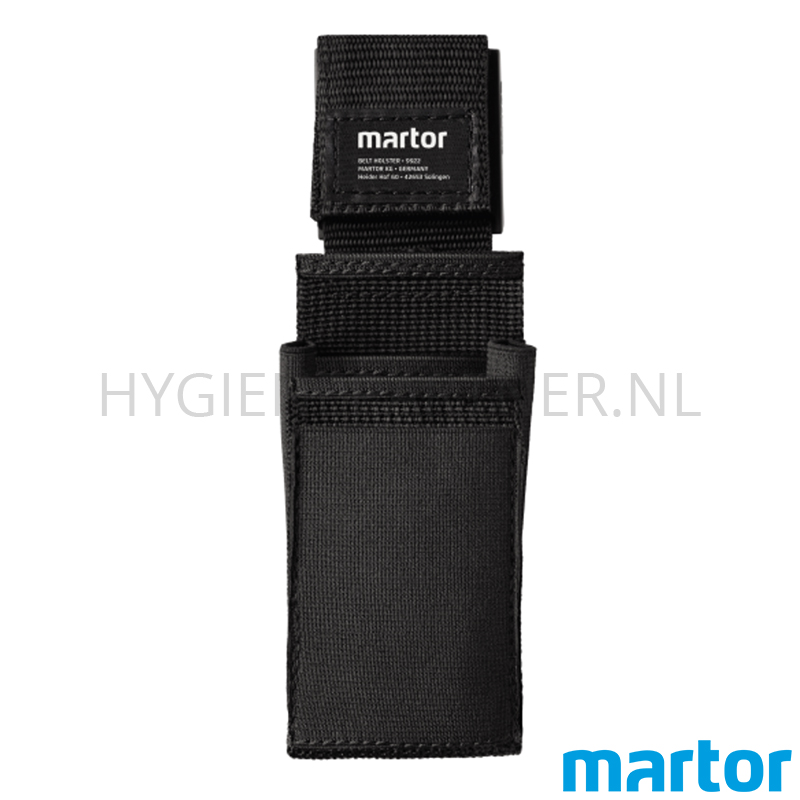WM231060-90 Martor 9922 gordeltasje L met clip voor snijgereedschap