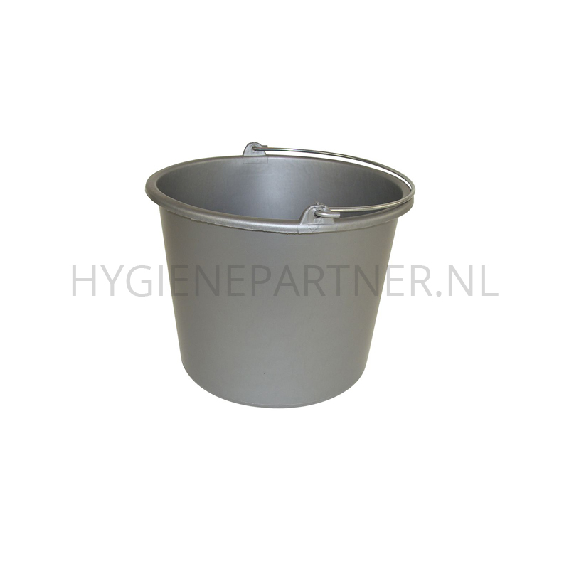 WM501001-92 Emmer kunststof 12 liter grijs