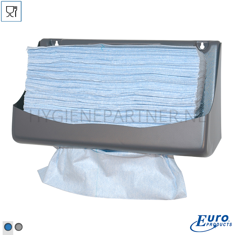 WM701091-30 Euro Products M-wipe poetsdoeken non-woven 42x35 cm blauw