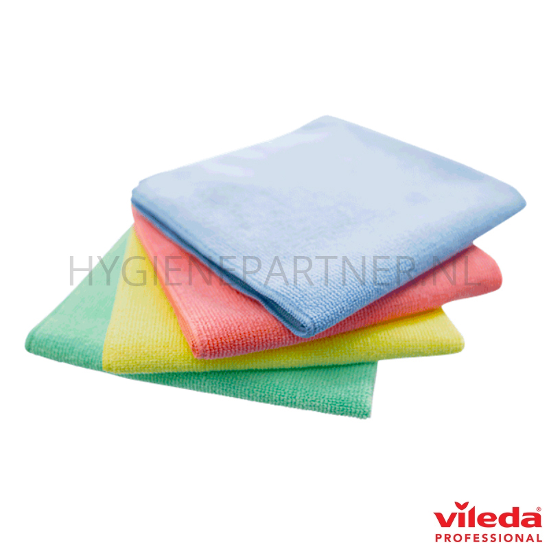 WM701205-30 Vileda Professional MicroTuff Plus microvezeldoek 38x38 cm blauw
