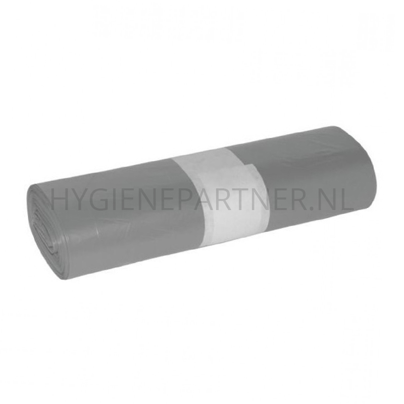 ZF101015 Afvalzakken grijs LDPE gerecycled T23 60x80 cm