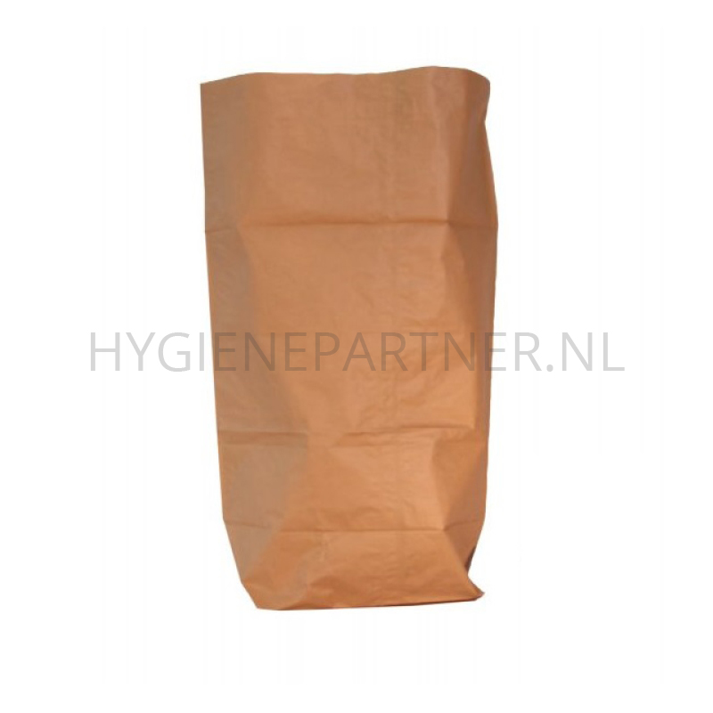 ZF991020 Papieren afvalzak 70x110 cm 140 liter bruin
